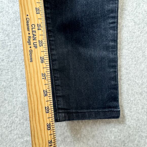 Democracy Jeans Women’s Sz 8 Cigarette Dark Wash Tummy Control Slimming Stretch - Picture 7 of 14